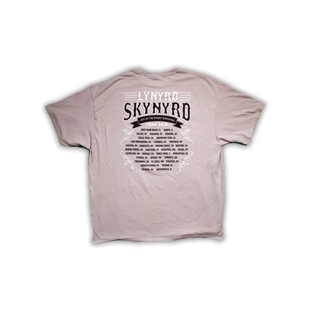 Lynyrd Skynyrd '18 Free Bird Tour Tee (XXL)