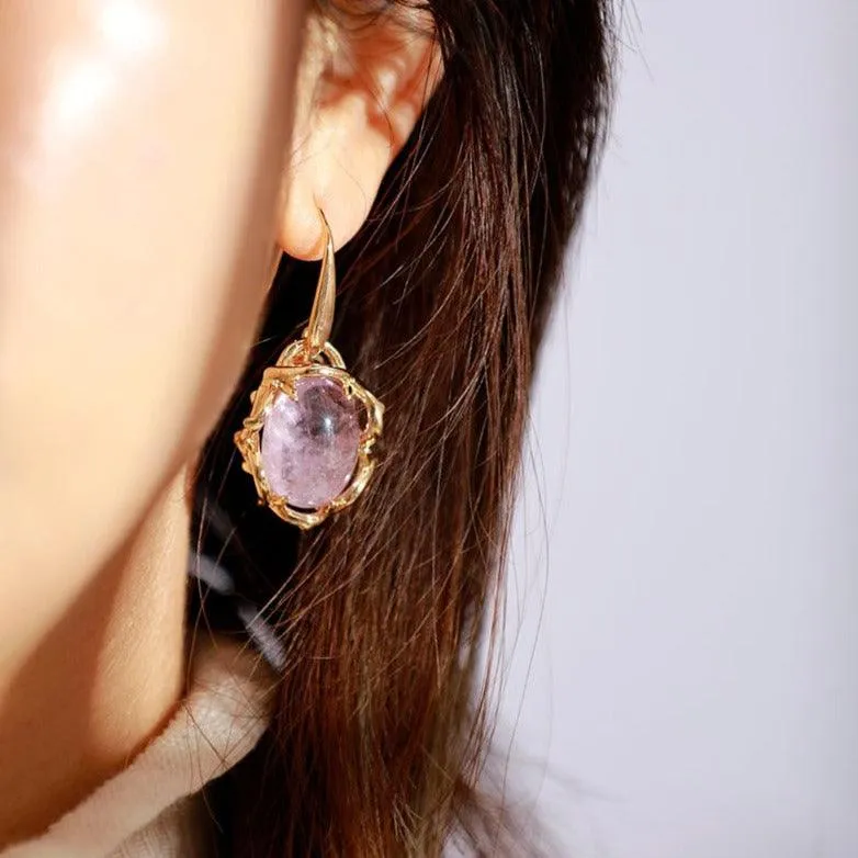 Magarra Amethyst Drop Earrings