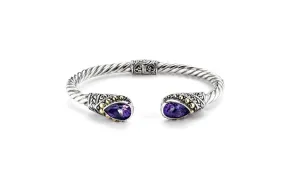 Mandara Bangle- Amethyst