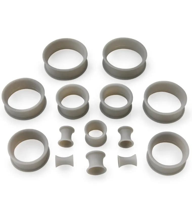 Matte Grey Silicone Ear Skins