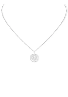 Messika Lucky Move PM Pavé 18KWG Diamond Necklace