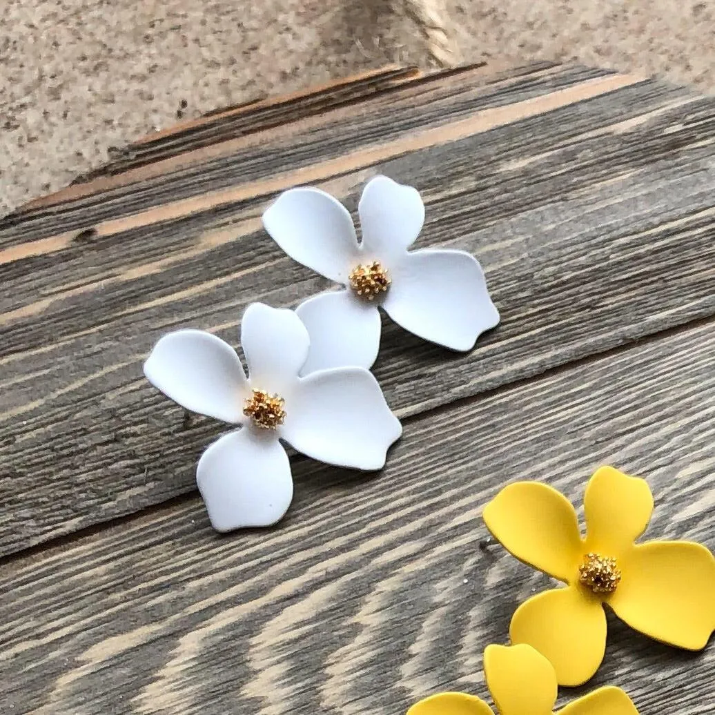 Mini Miami Flower Earrings - LAST CHANCE