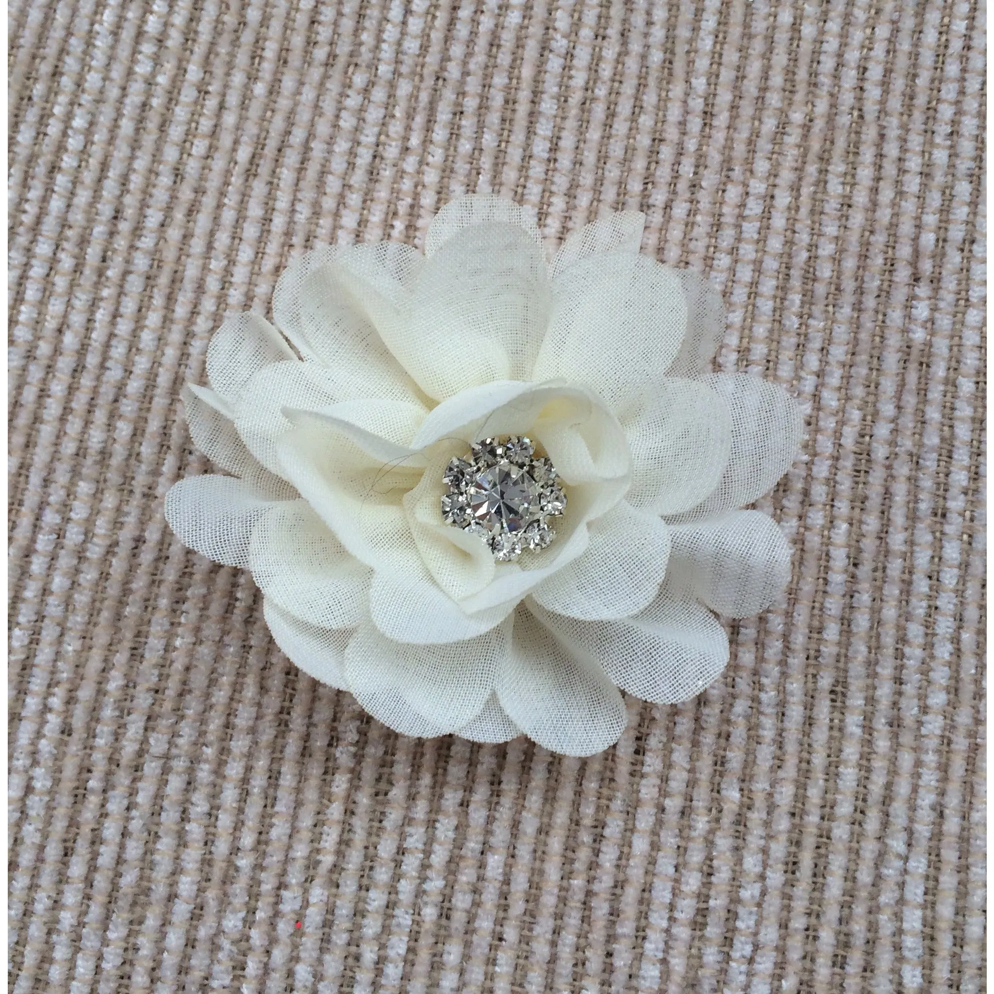 Mini rose hair clip- pick your color !