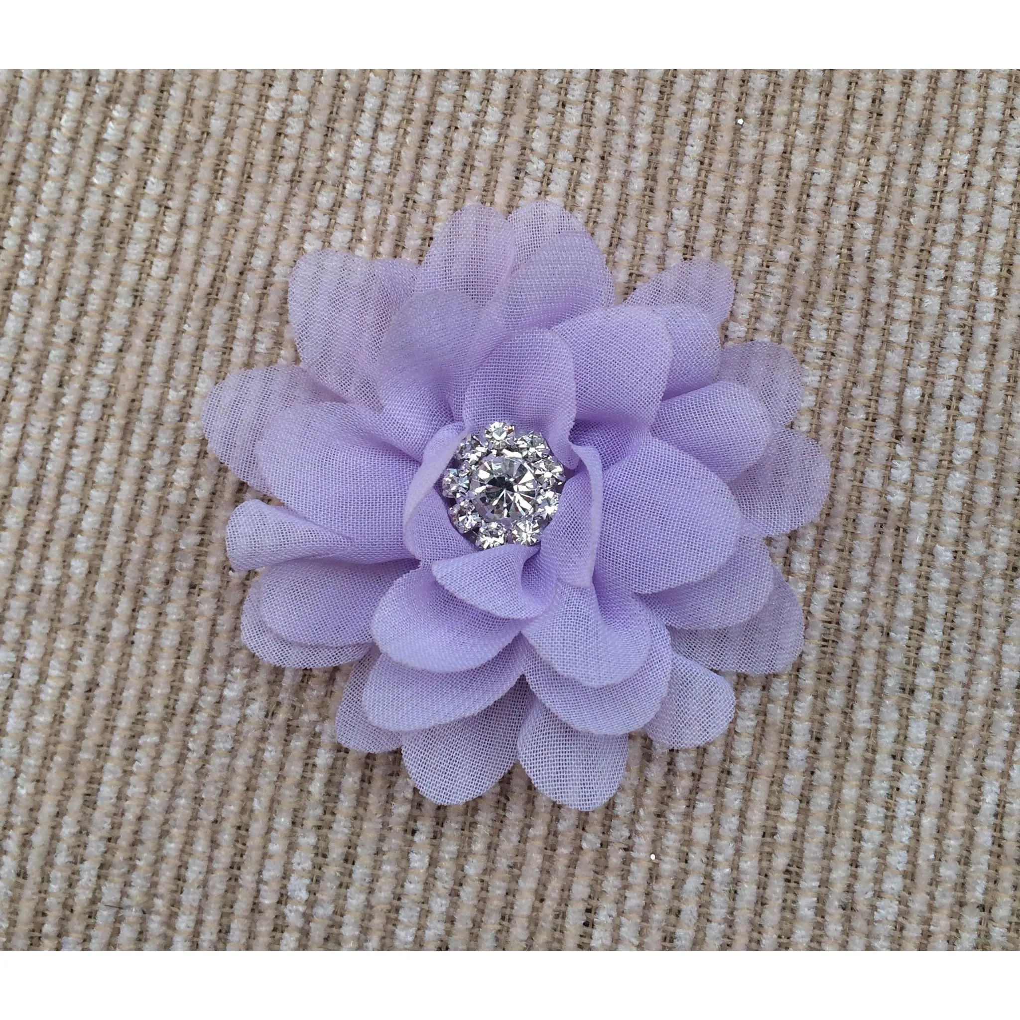 Mini rose hair clip- pick your color !