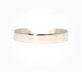 Minimalist Heavyweight Cuff - Women’s Silver Jewelry