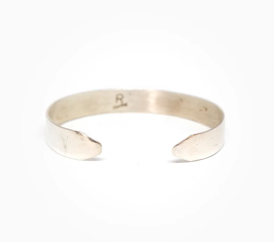 Minimalist Heavyweight Cuff - Women’s Silver Jewelry