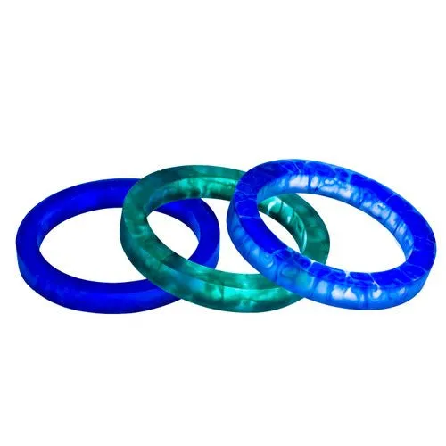 MoMA Resin Bangle- Triple Set