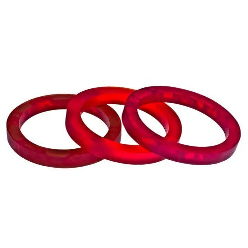 MoMA Resin Bangle- Triple Set