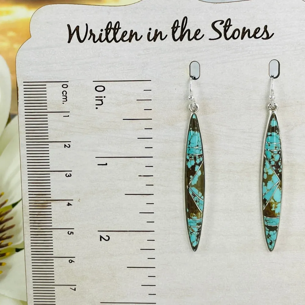 Nevada Sky {Sierra Nevada} turquoise Earrings