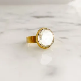 ONEIDA crystal ring