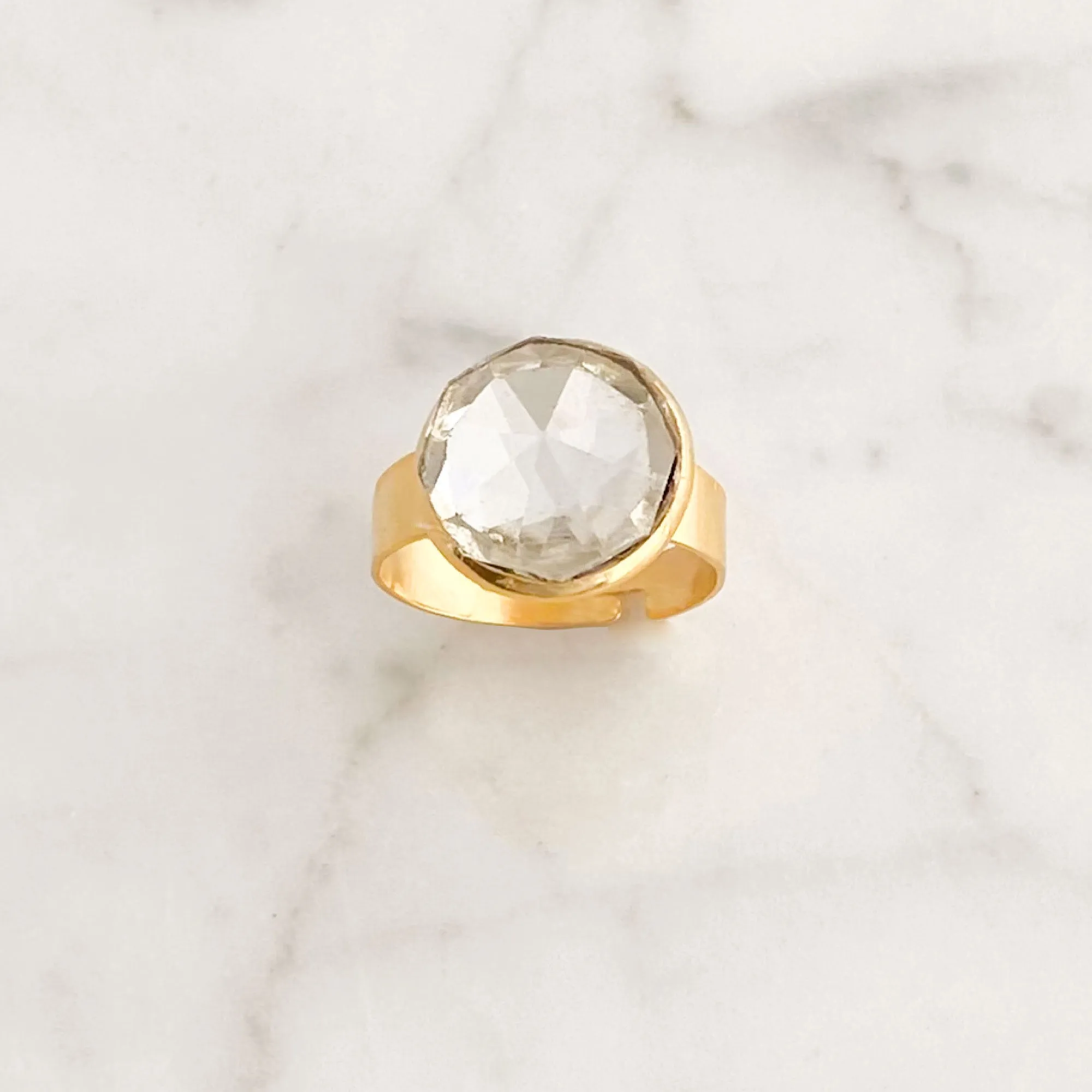 ONEIDA crystal ring