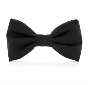 Onyx Dog Bow Tie: Large