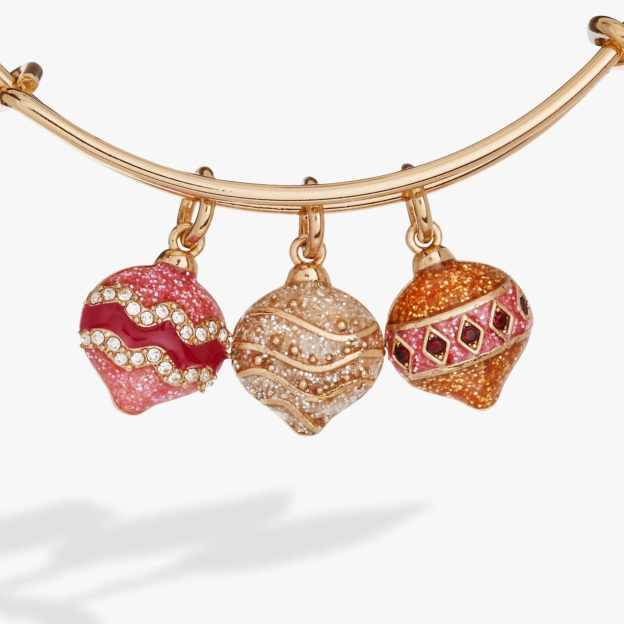 Ornament Multi-Charm Bangle