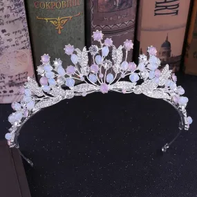 Pastel irredescent crystal Tiara - pre order