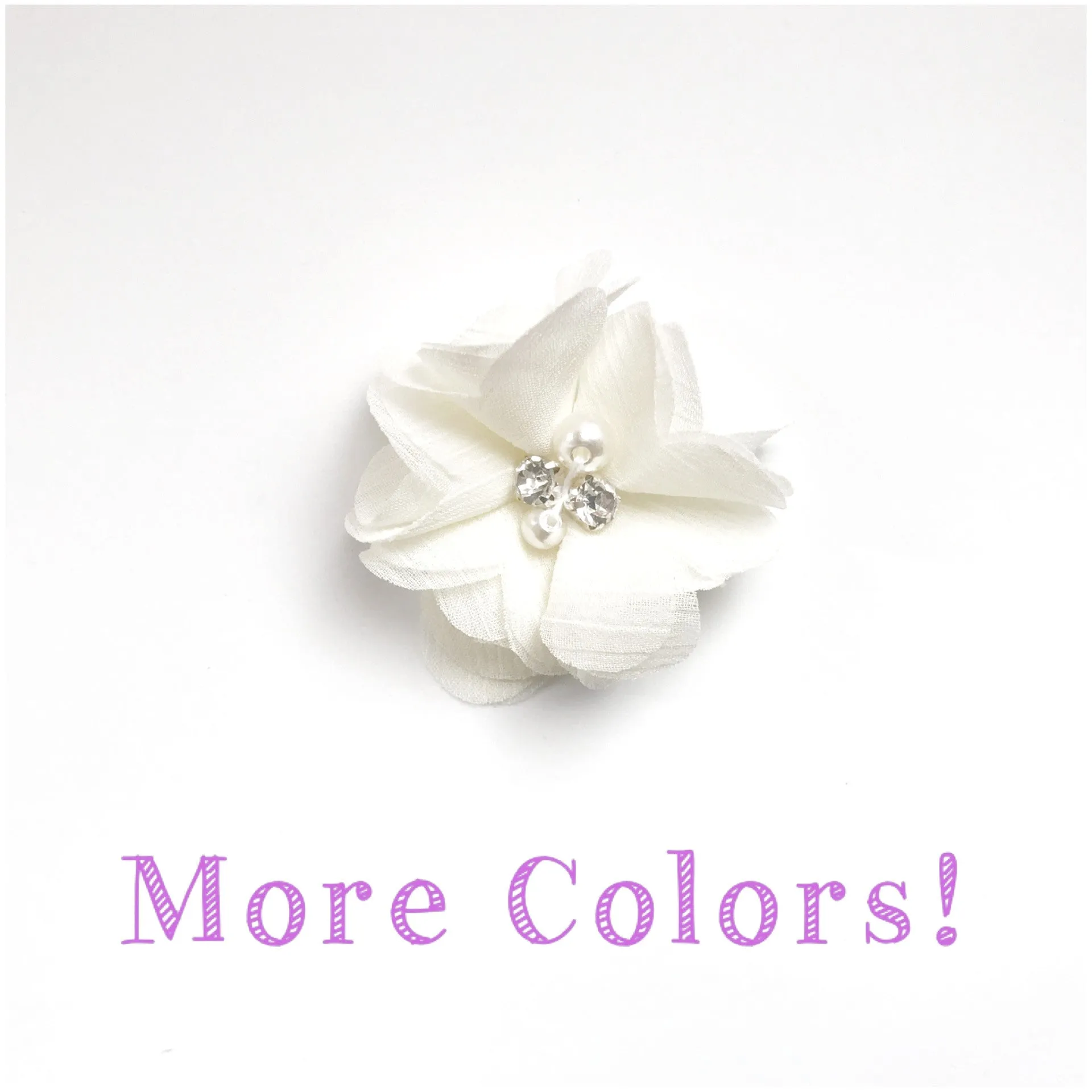 Pearl hair clip-pick your colors