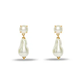 PEARL JACKIE DROP EARRINGS