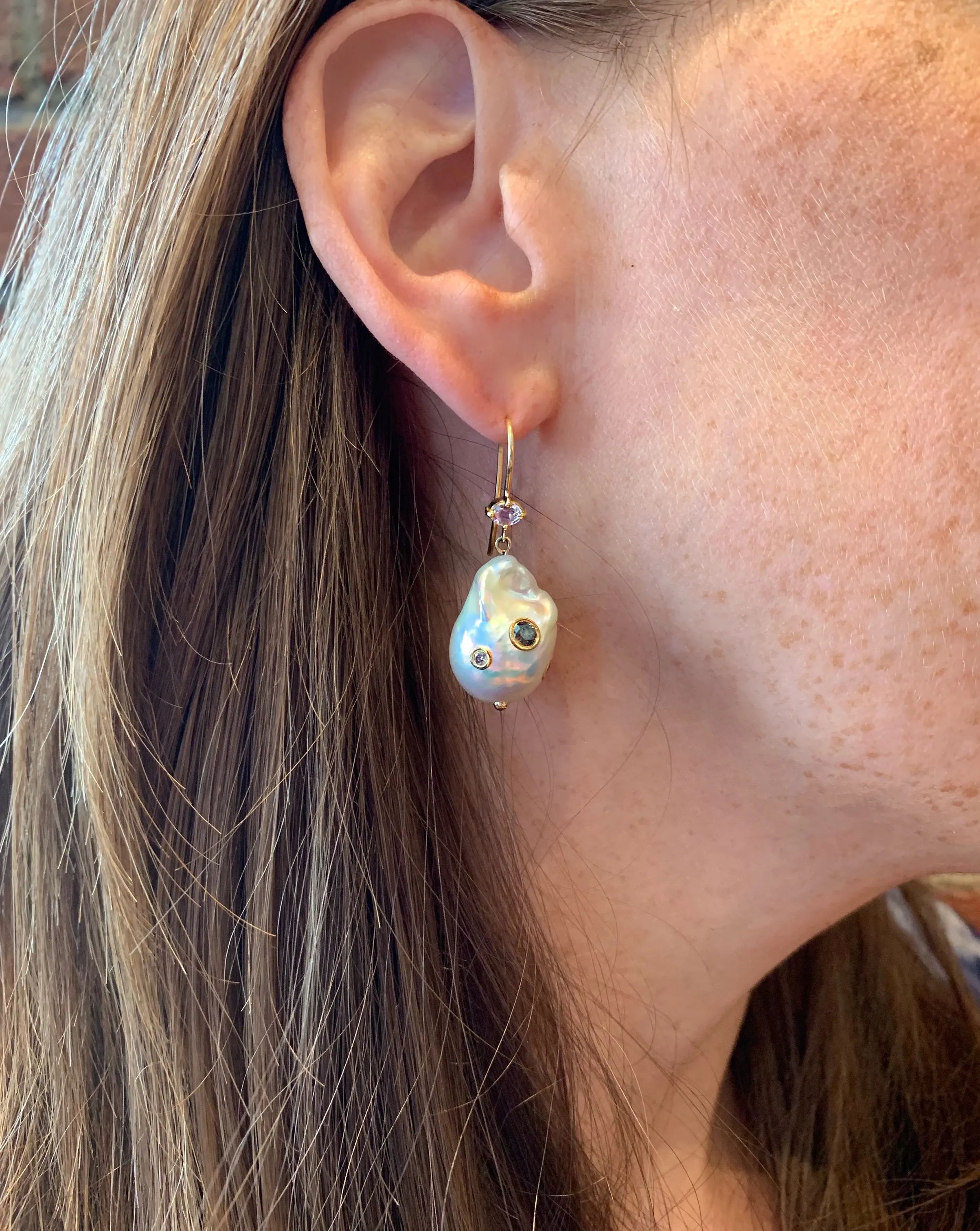 Petal Pearl Jackie Earrings