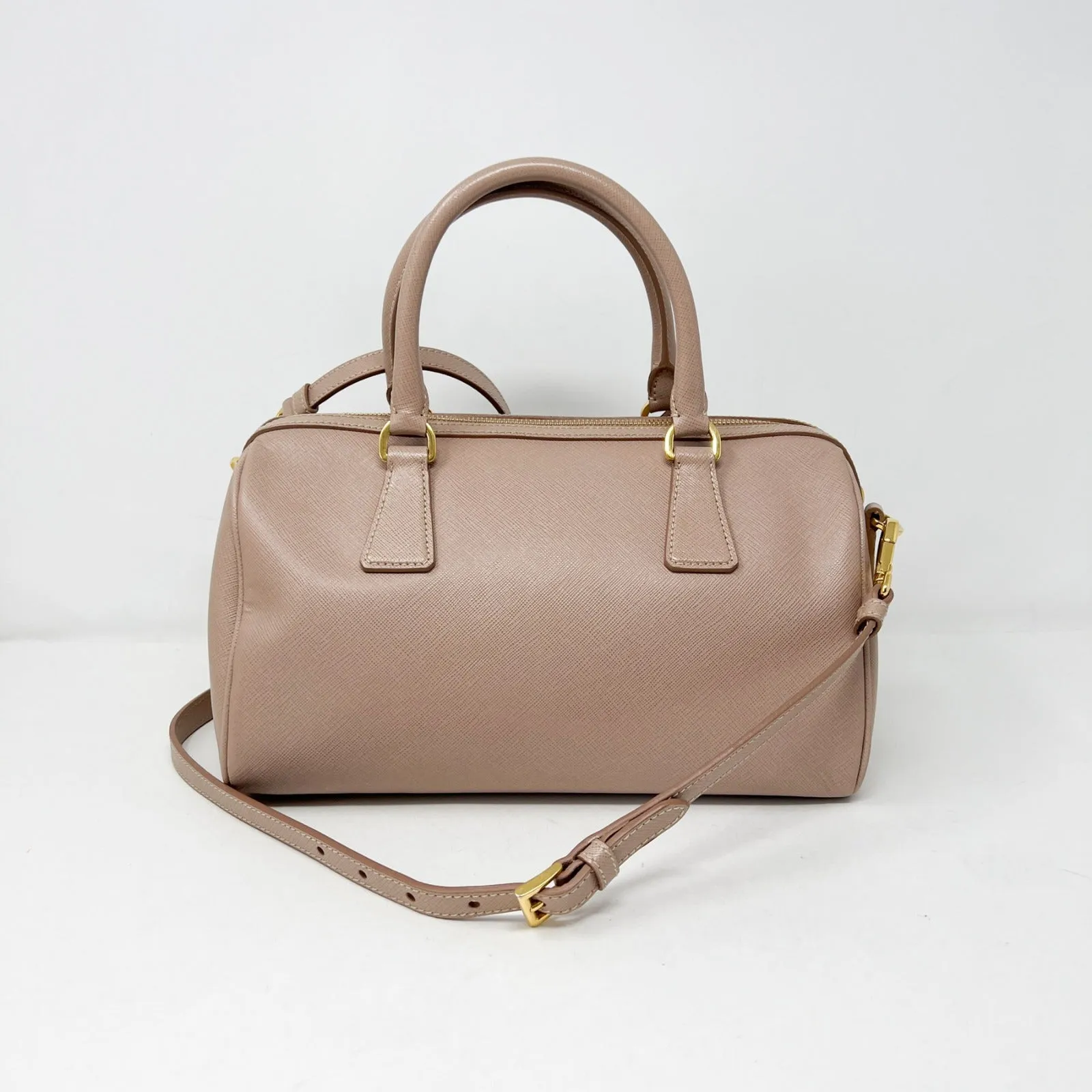 Prada Saffiano Bowler Bag