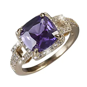 Radiant Orchid Ring