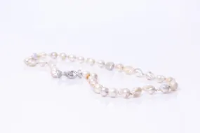 Rhea Baroque Pearl Necklace (Long)