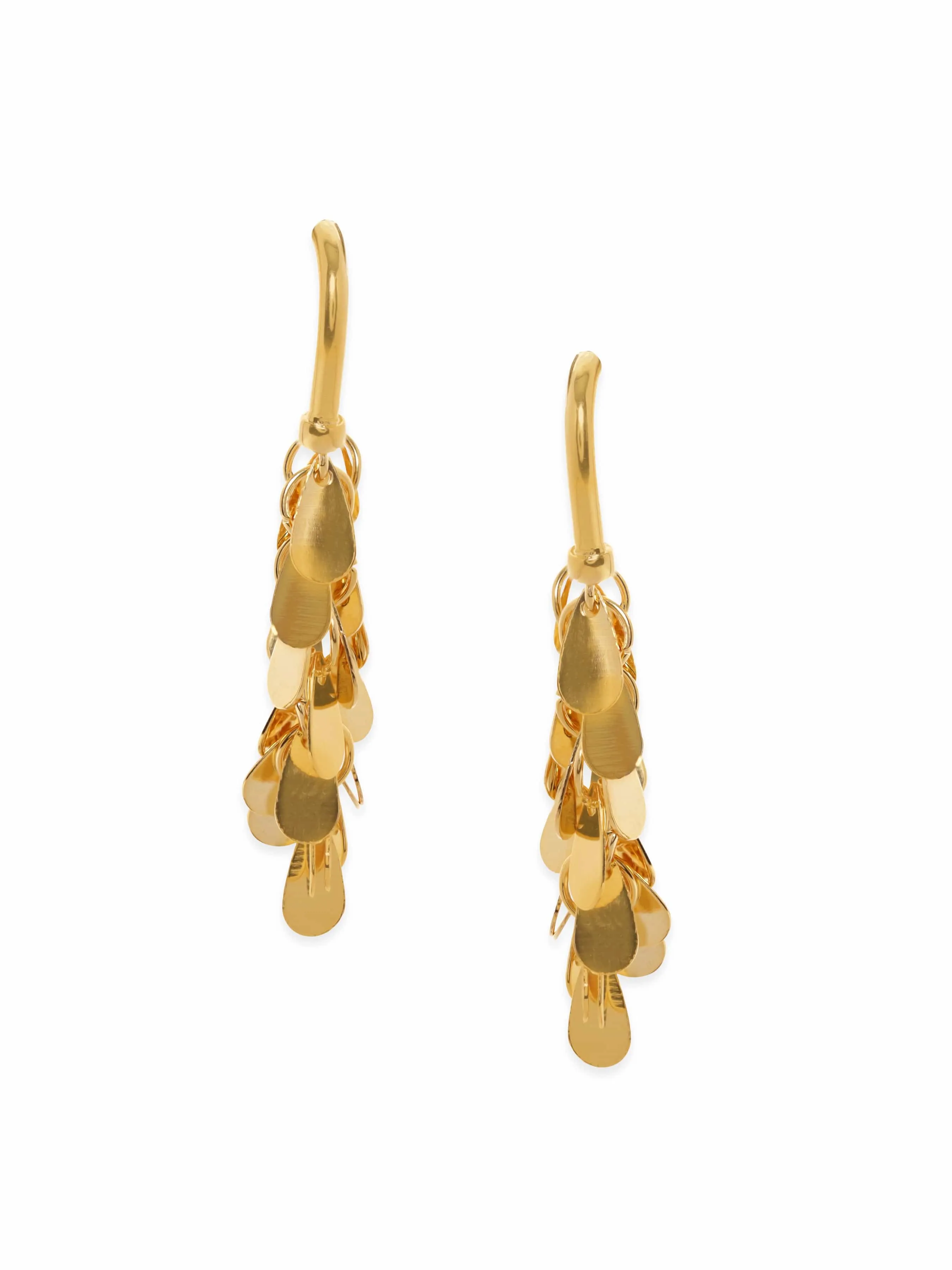 Rubans Voguish 22K Gold plated Stainless Steel Waterproof Delicate danglers Tarnish free Drop Earring