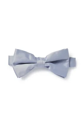 Satin Bow Tie - Gray