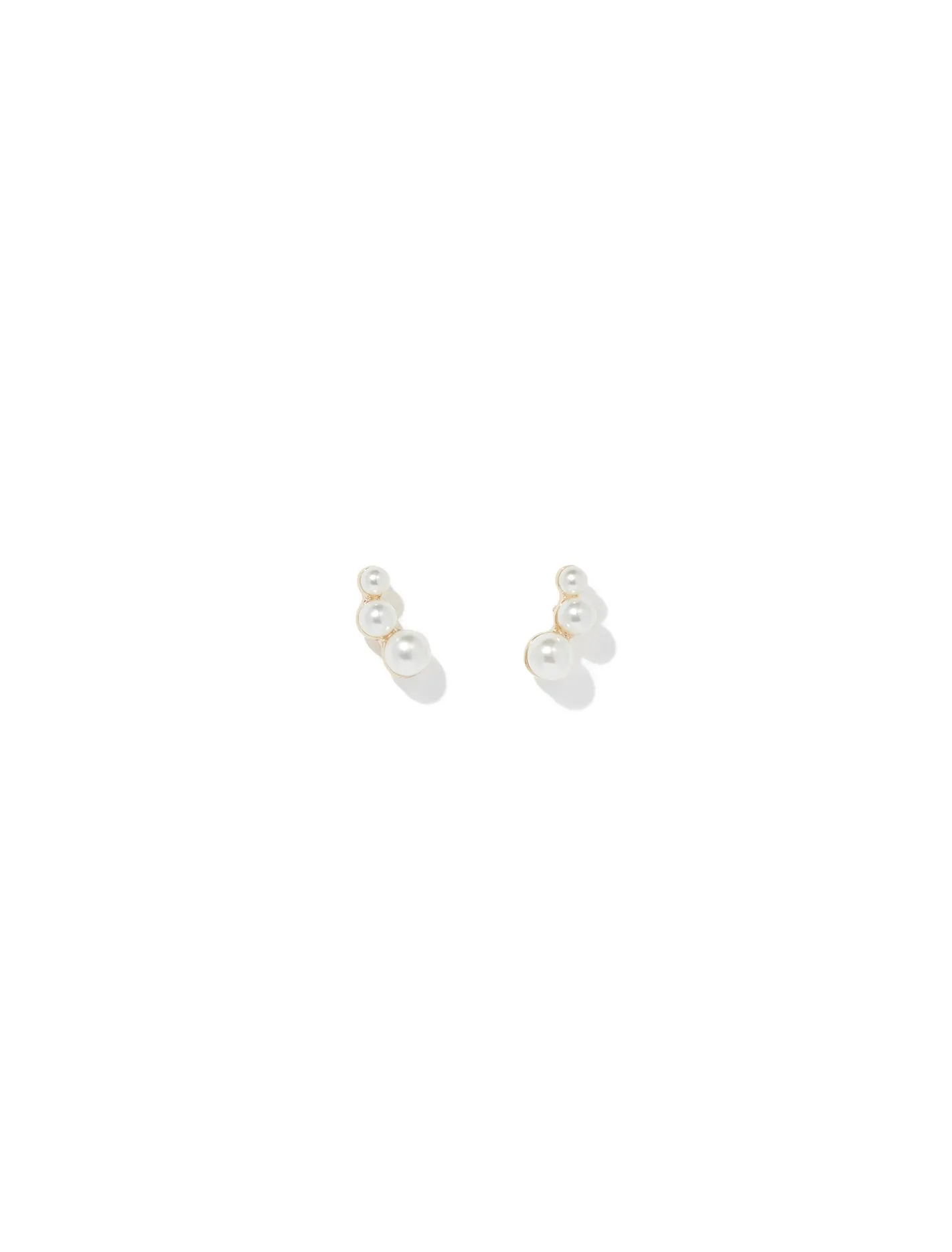 Sloane Pearl Cluster Earrings