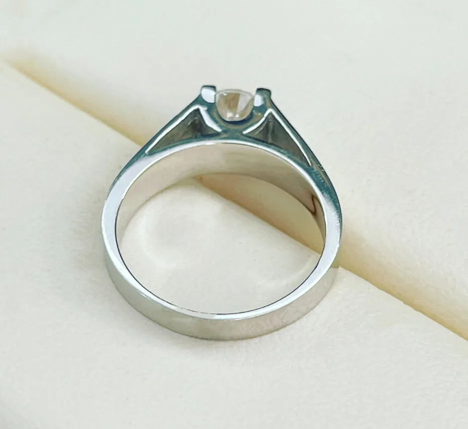 Solitaire engagement ring ZER053