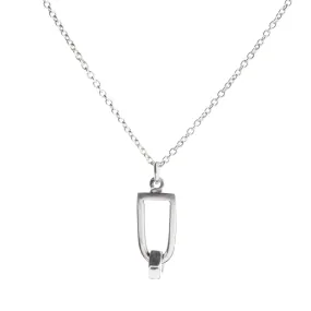 Sterling silver necklace N4/Si002