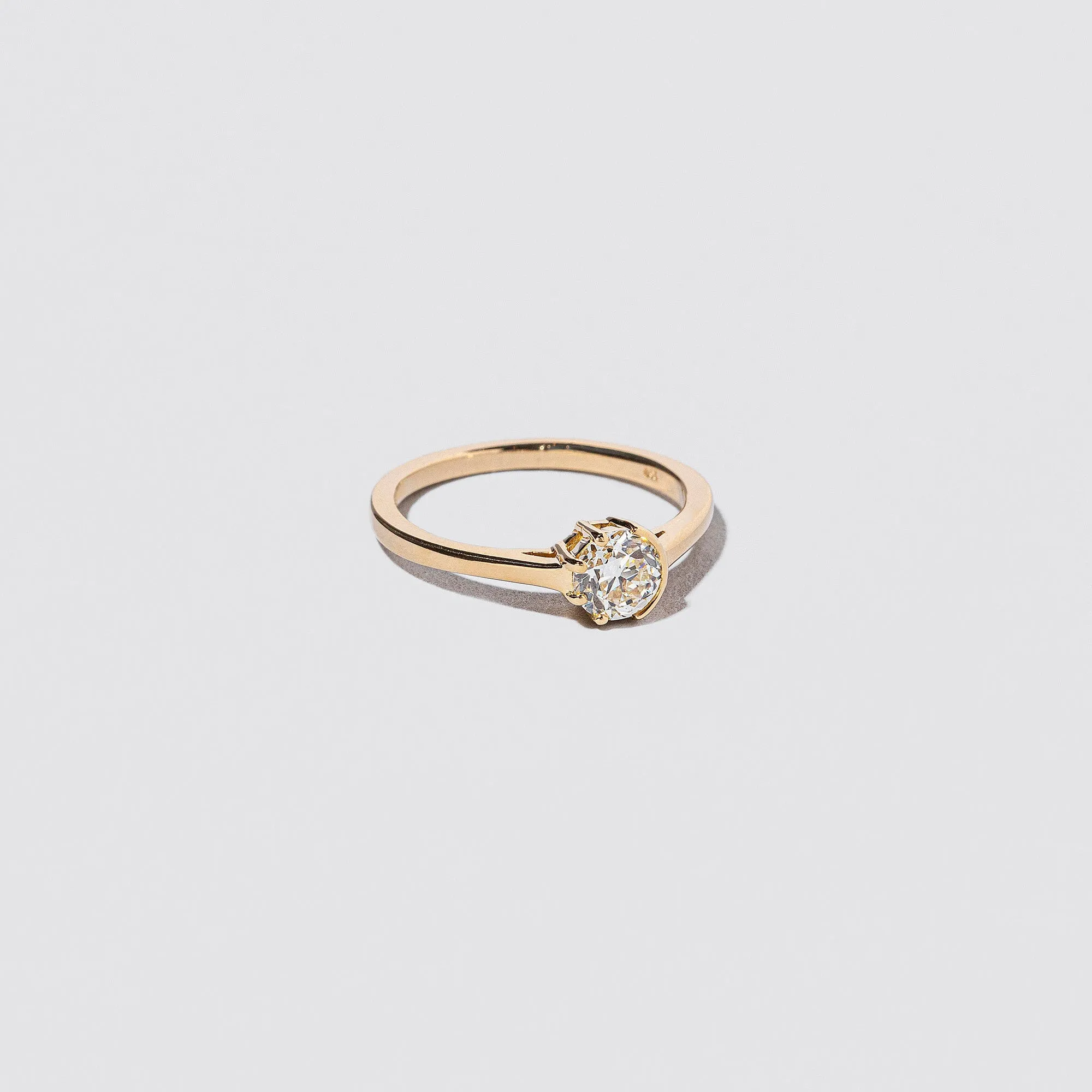 Sun & Moon Ring - Petite White Diamond