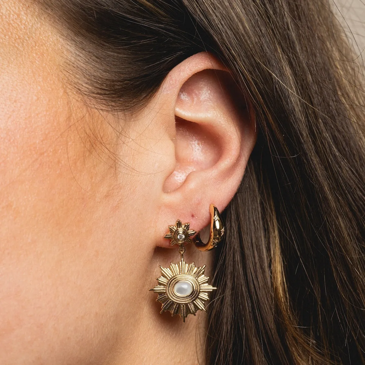 Supernova Drop Earring