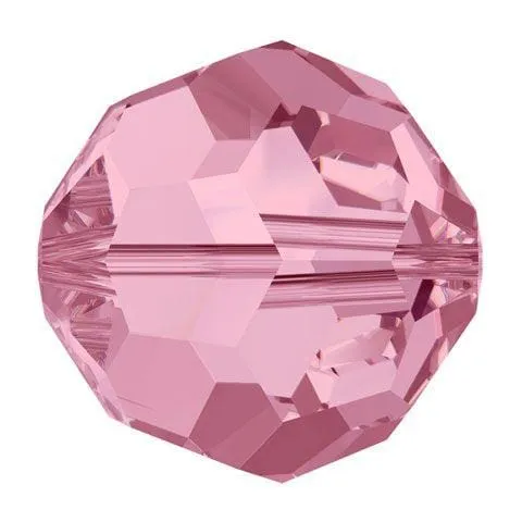 Swarovski 4mm Round - Light Rose (10 Pack)