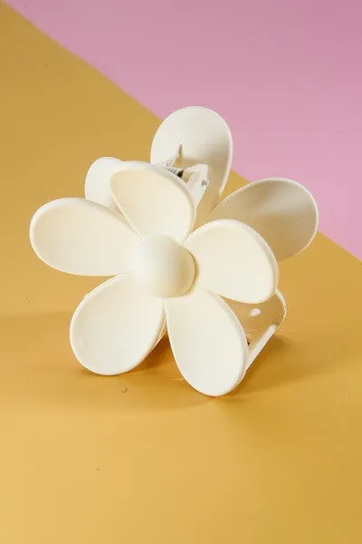 The Ellora Flower Hair Claw Clip