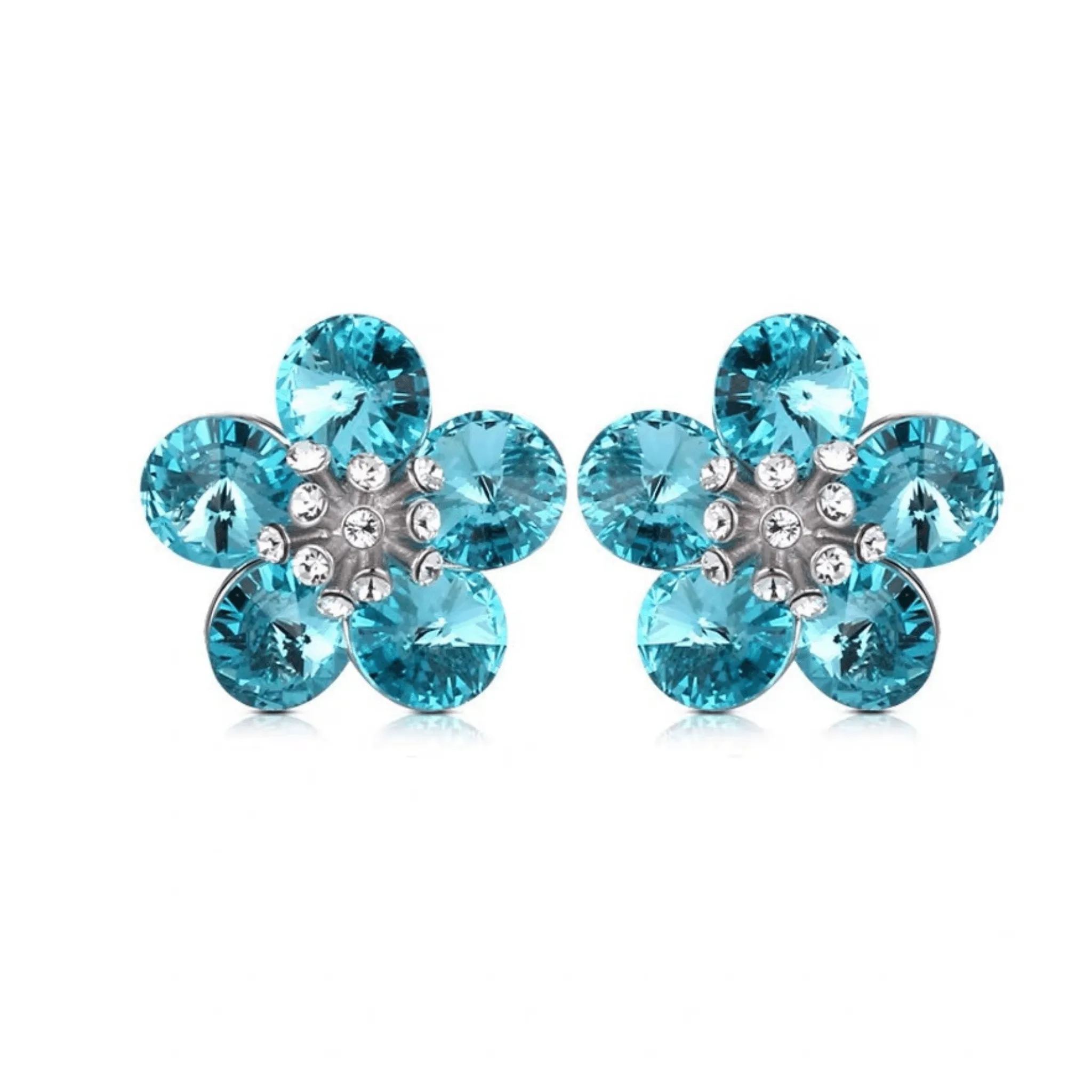 The Swarovski Crystal Florist Earring