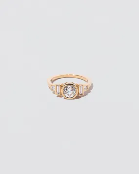 Third Eye Ring - White Diamond