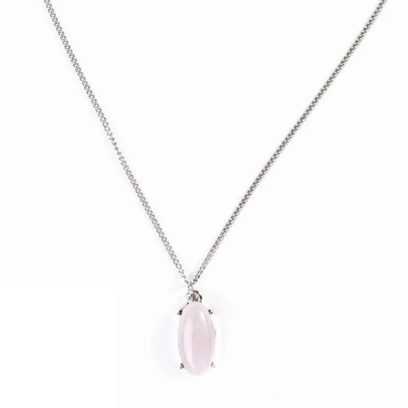 Tiny and Tranquil Light Pink Necklace