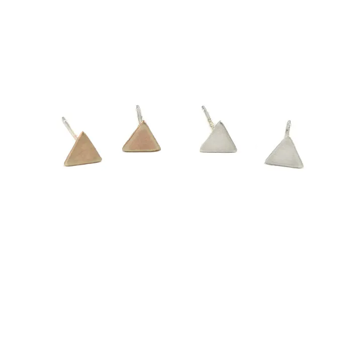 Triangle Post Earrings