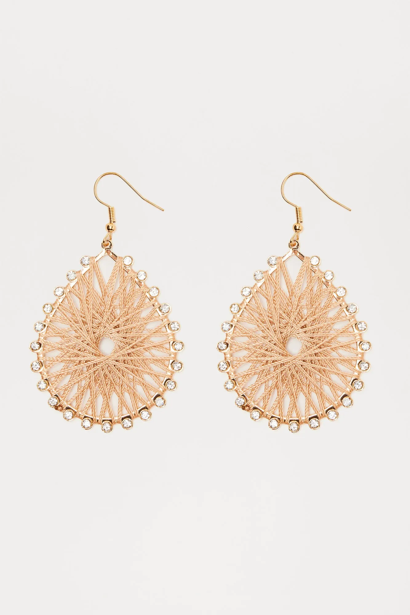 Tropical Escape Earrings - Tan