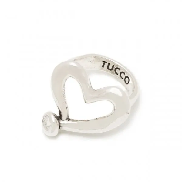 TUCCO SILHOUETTE HEART RING