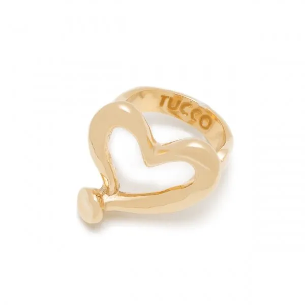 TUCCO SILHOUETTE HEART RING