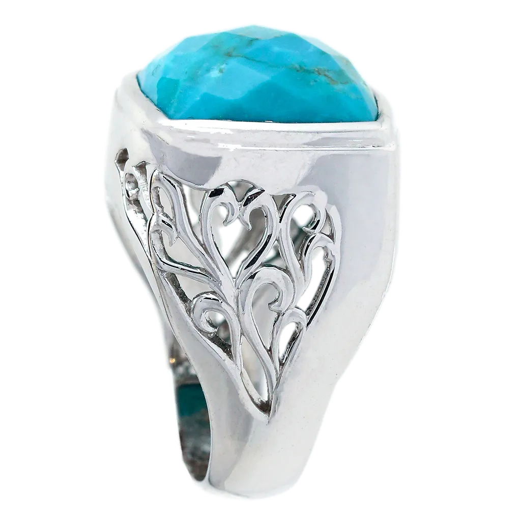 Turquoise Amor Ring