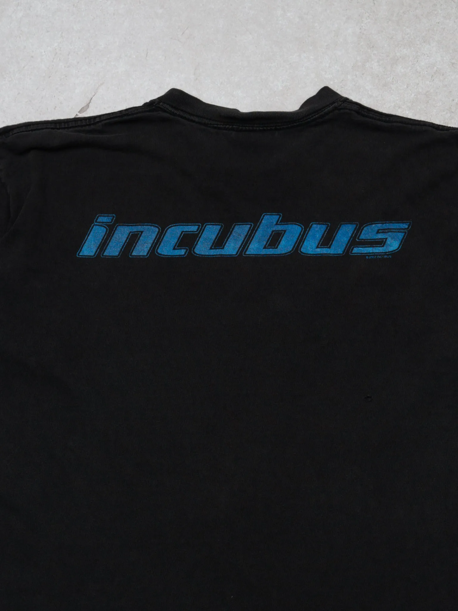 Vintage '02 Rugged Authentic Black Incubus Tee (S/M)