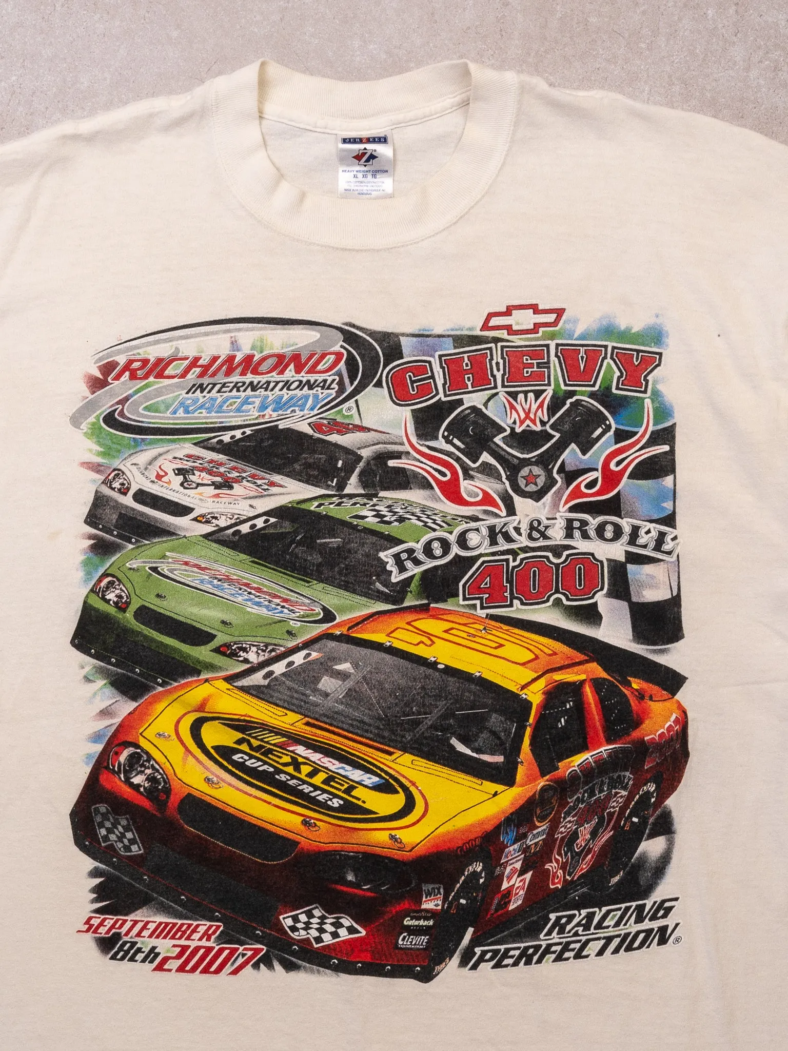 Vintage '07 Richmond International Raceway Chevy 400 Tee (L)