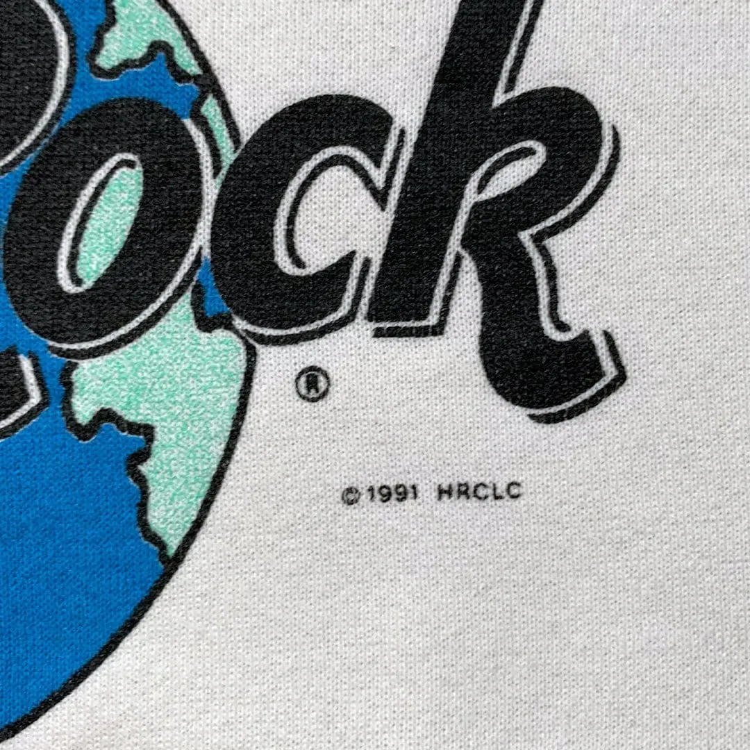 Vintage '91 Hard Rock Cafe Dallas 'Save the Planet' Crewneck