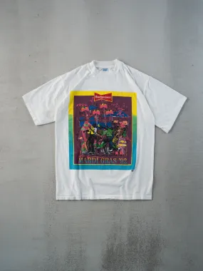 Vintage '92 Budweiser Mardi Gras Graphic Tee (S/M)