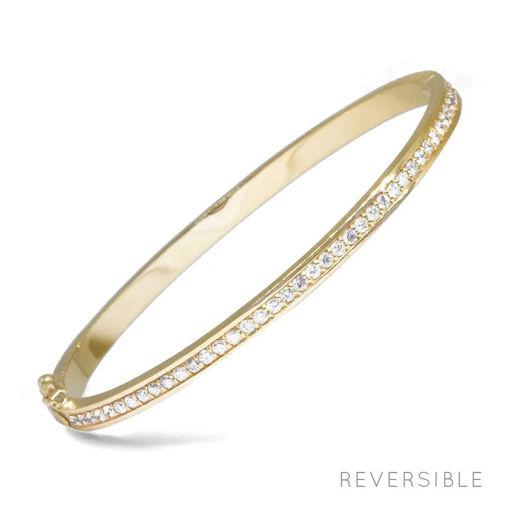 Vortex Diamond Gold 14k Bangle