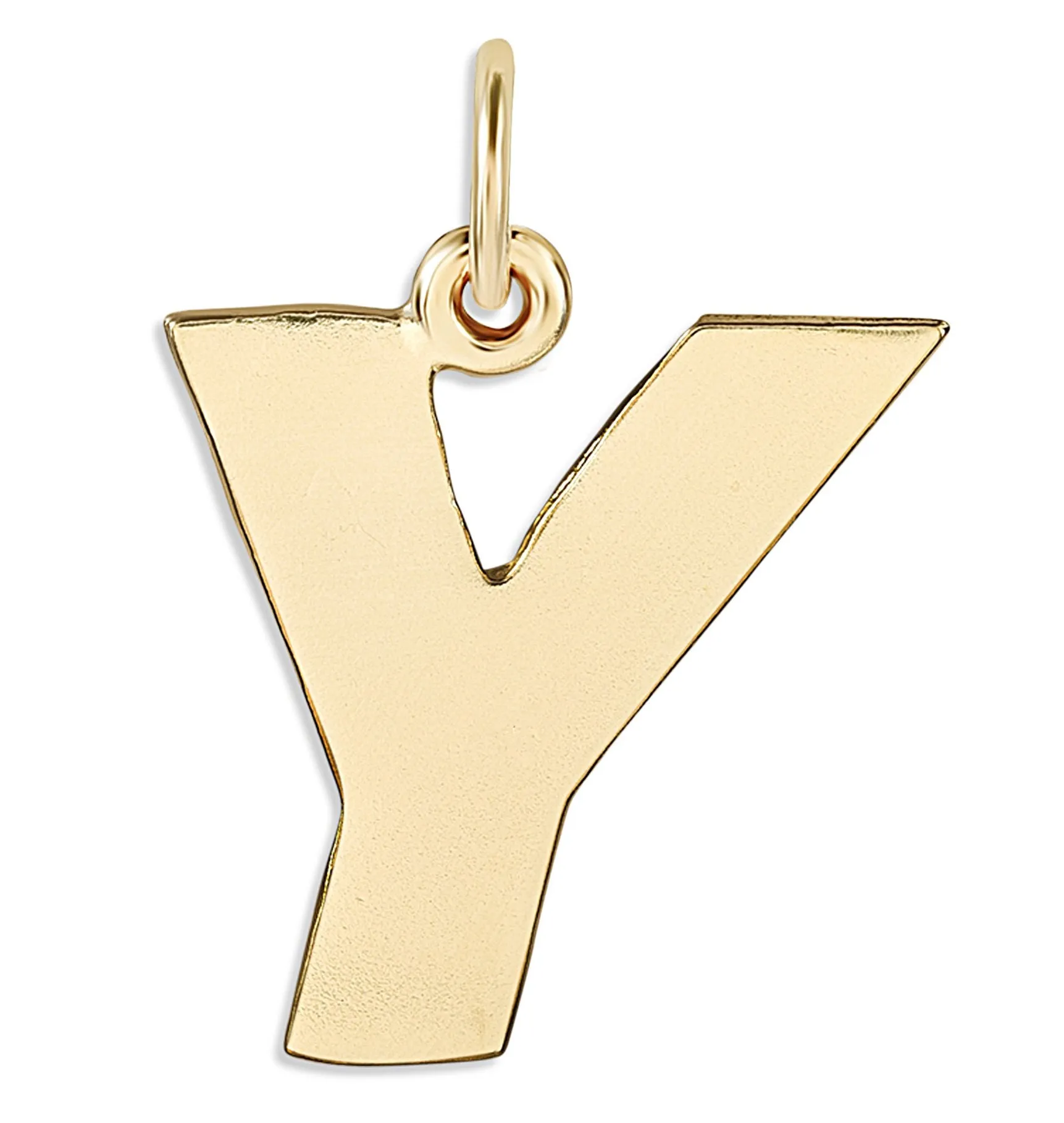 Y Cutout Letter Charm