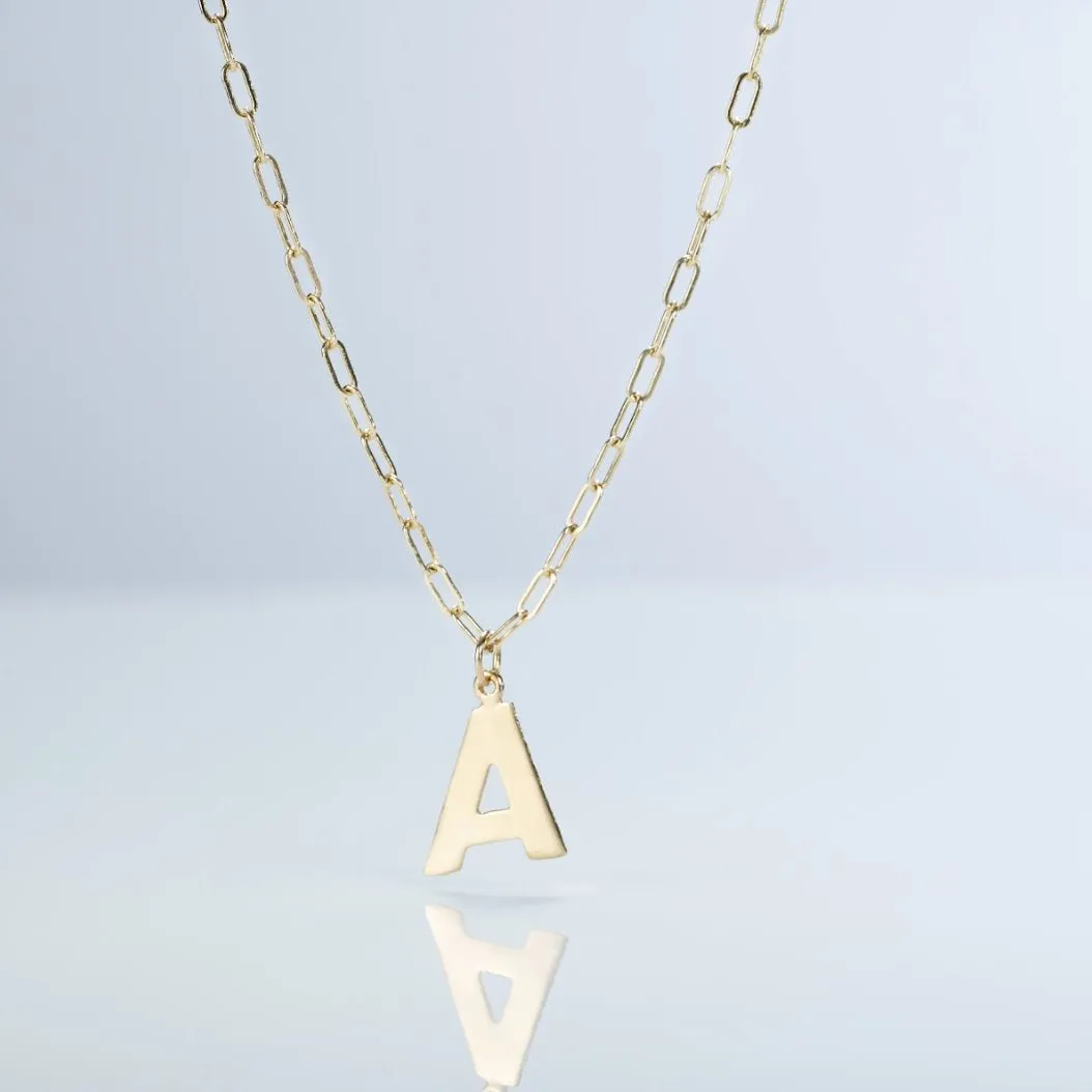 Y Cutout Letter Charm